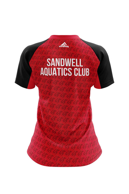 Sandwell Aquatics Club Adult Female Volunteers Shirt - V-Neck image 1
