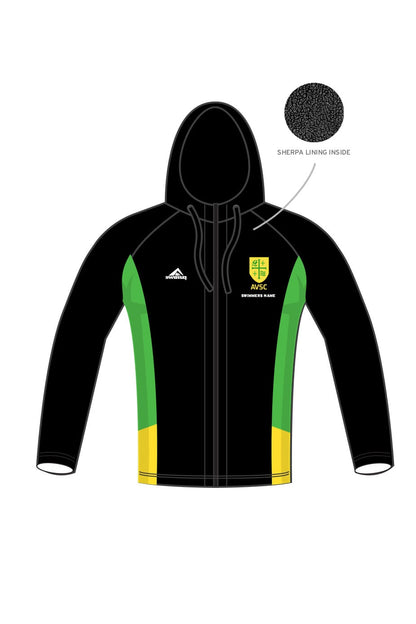 Abingdon Vale SC Adult Unisex Winter Zipped Performance Hoodie image 0