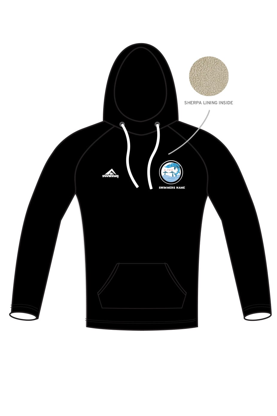 Borocuda Teesside ASC Adult Unisex Winter Pullover Performance Hoodie image 0