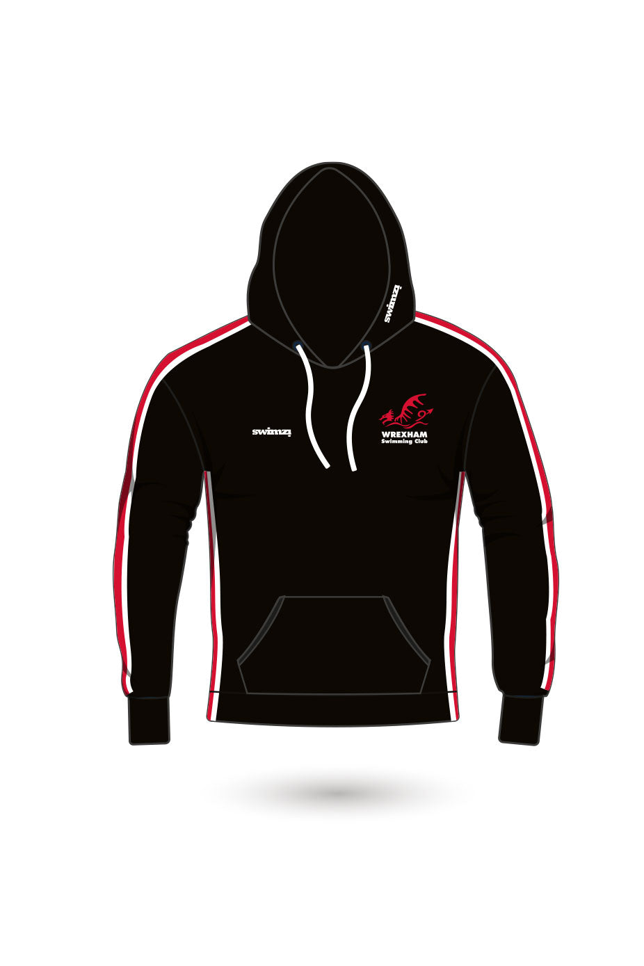 Wrexham SC Adult Unisex Sweat Pullover Hoodie image 0