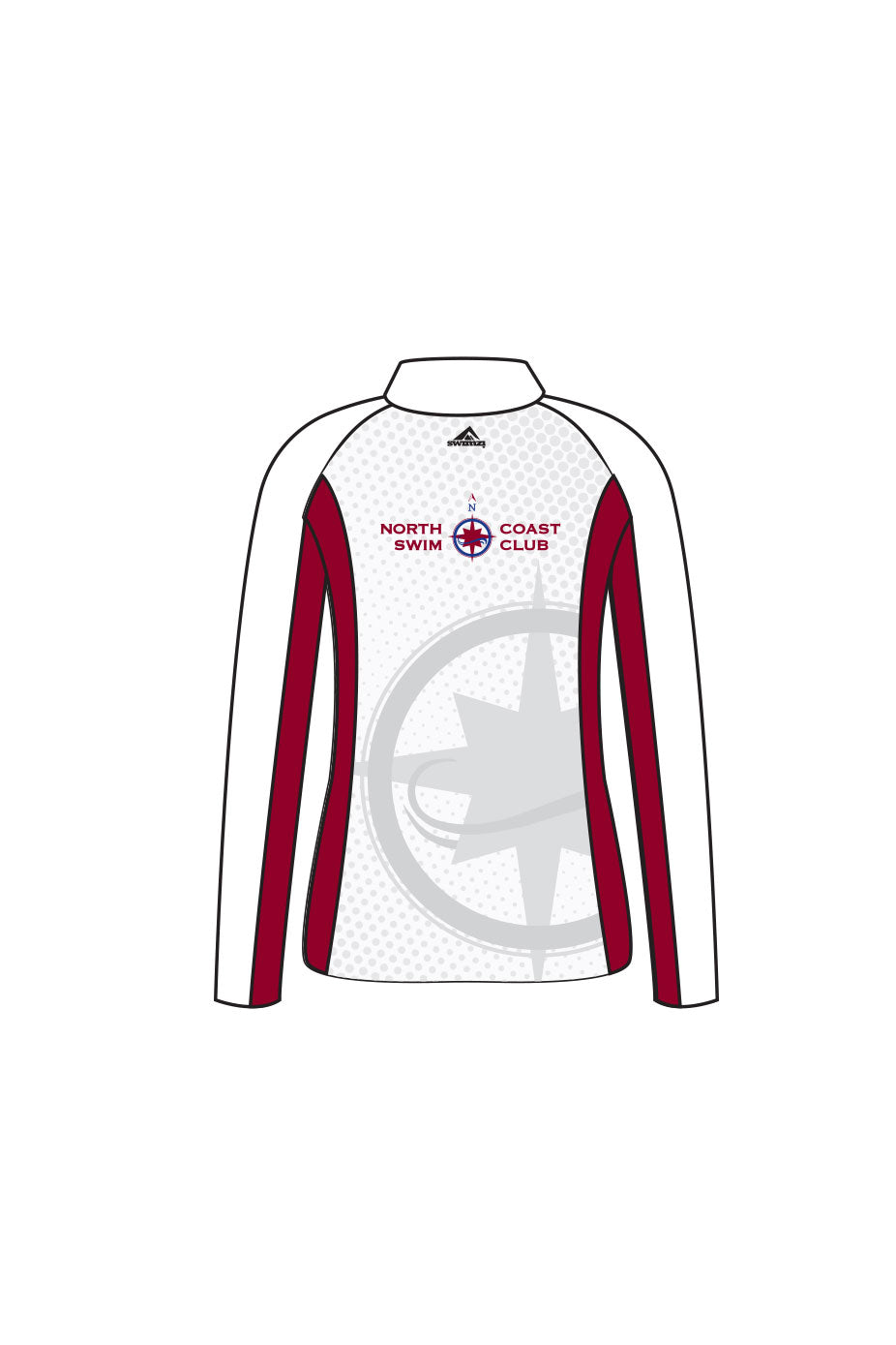 North Coast Swim Club Adult Female Tracksuit Top image 1