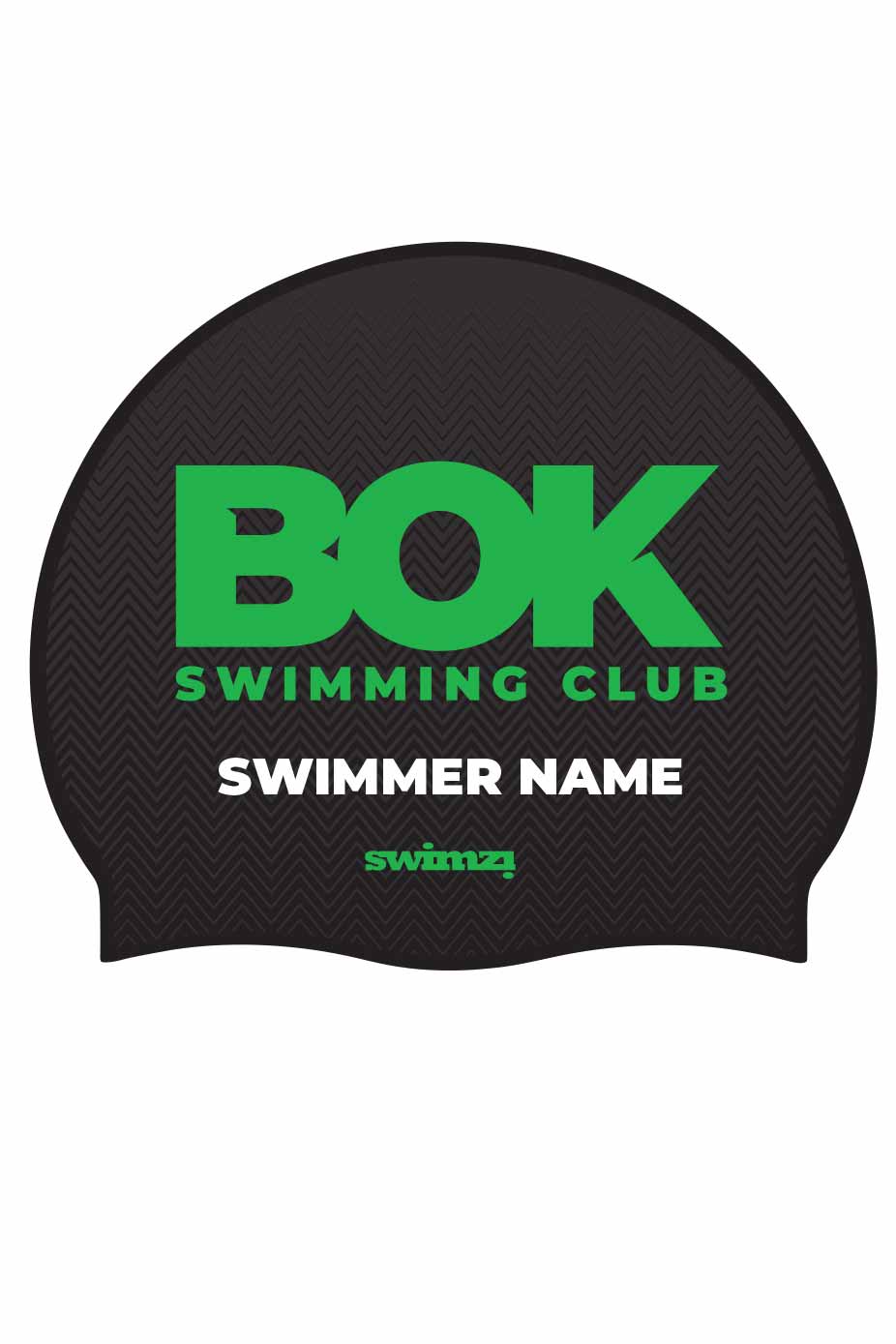 Unisex Club Swim Cap - Silicone Suede image 0