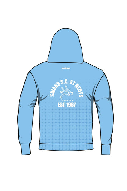 St Neots Swan SC Adult Unisex Pullover Performance Hoodie image 1