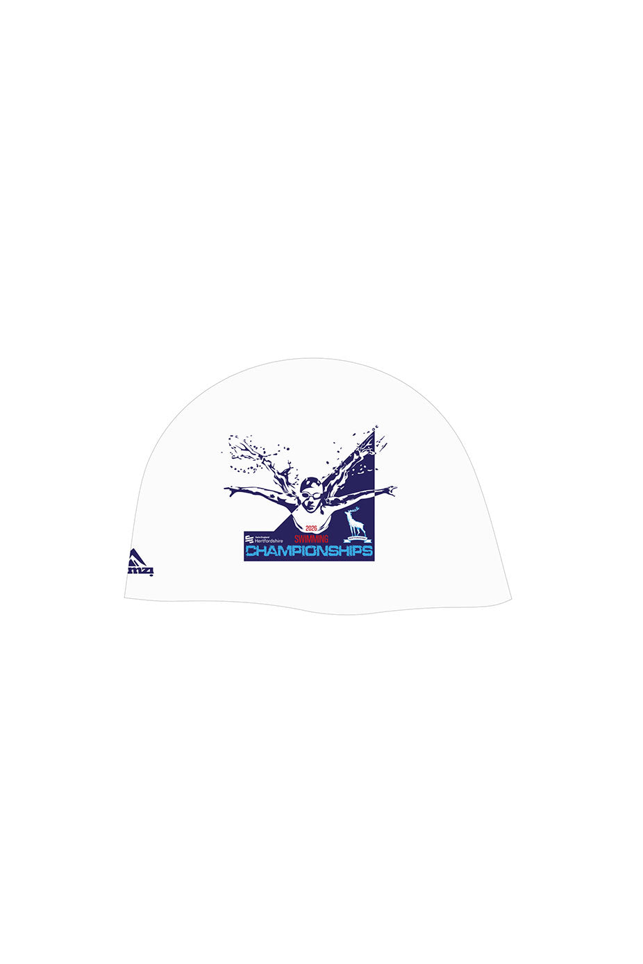 Unisex Racing Dome Swim Cap  - Silicone Suede image 0