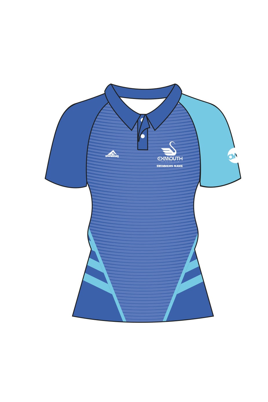 Exmouth SC Adult Female Coach Shirt - Polo Neck image 0