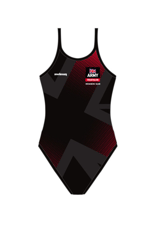 Army Swimming & Triathlon Adult Female Triathlon Thinstrap Swimsuit image 0