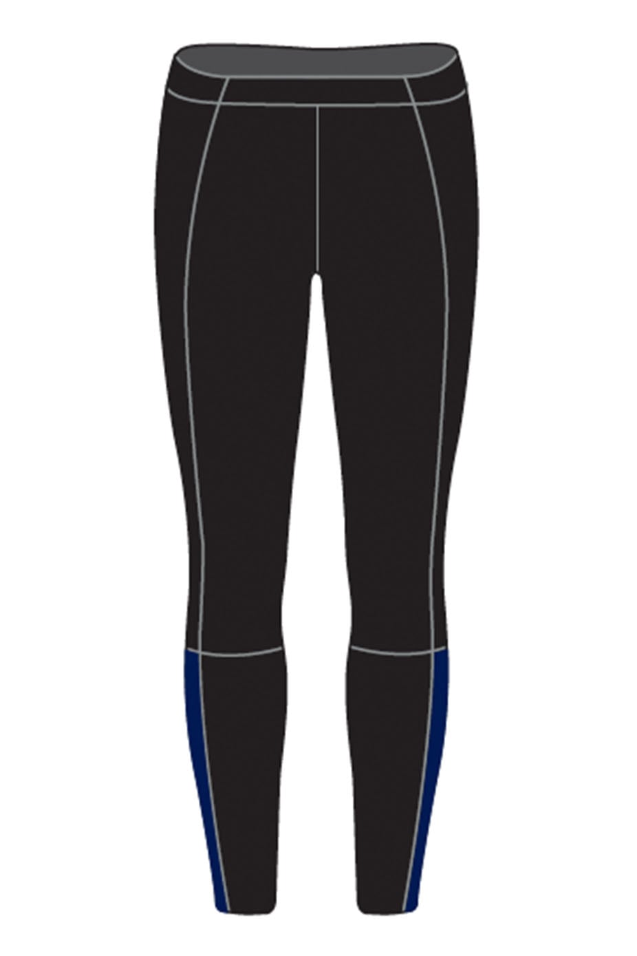 Bicester Blue Fins SC Adult Female Compression Leggings image 1