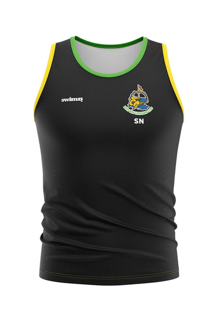 Rest Bay Lifeguards SC Adult Unisex Sports Vest - Black image 0