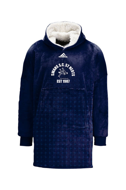 St Neots Swan SC Kids Unisex Team Sherpa Hoodie image 0