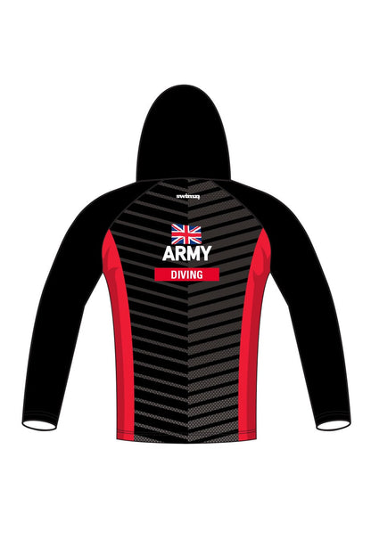 Army Swimming & Triathlon Adult Unisex Diving Zipped Performance Hoodie image 1