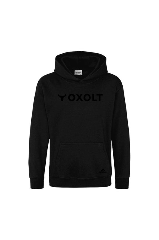 OXOLT Adult Unisex Cotton Pullover Hoodie - Black Option 2 image 0