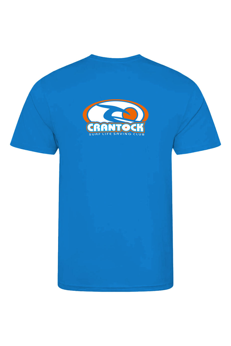 Crantock SLSC Adult Unisex Cool Tee - Crew Neck - Club Logo image 1