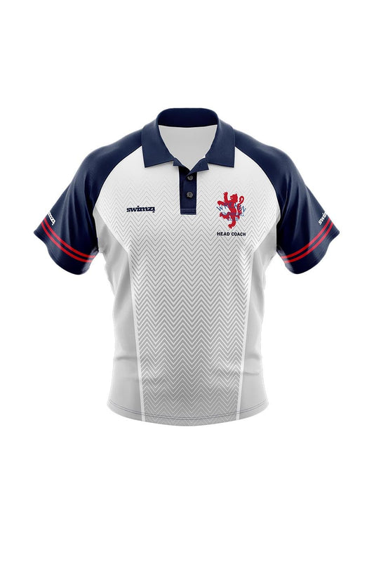 Wrekin SC Kids Unisex Polyester Coach Shirt - Polo Neck image 0
