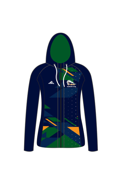 IC Marlins Kids Female Zipped Performance Hoodie image 0