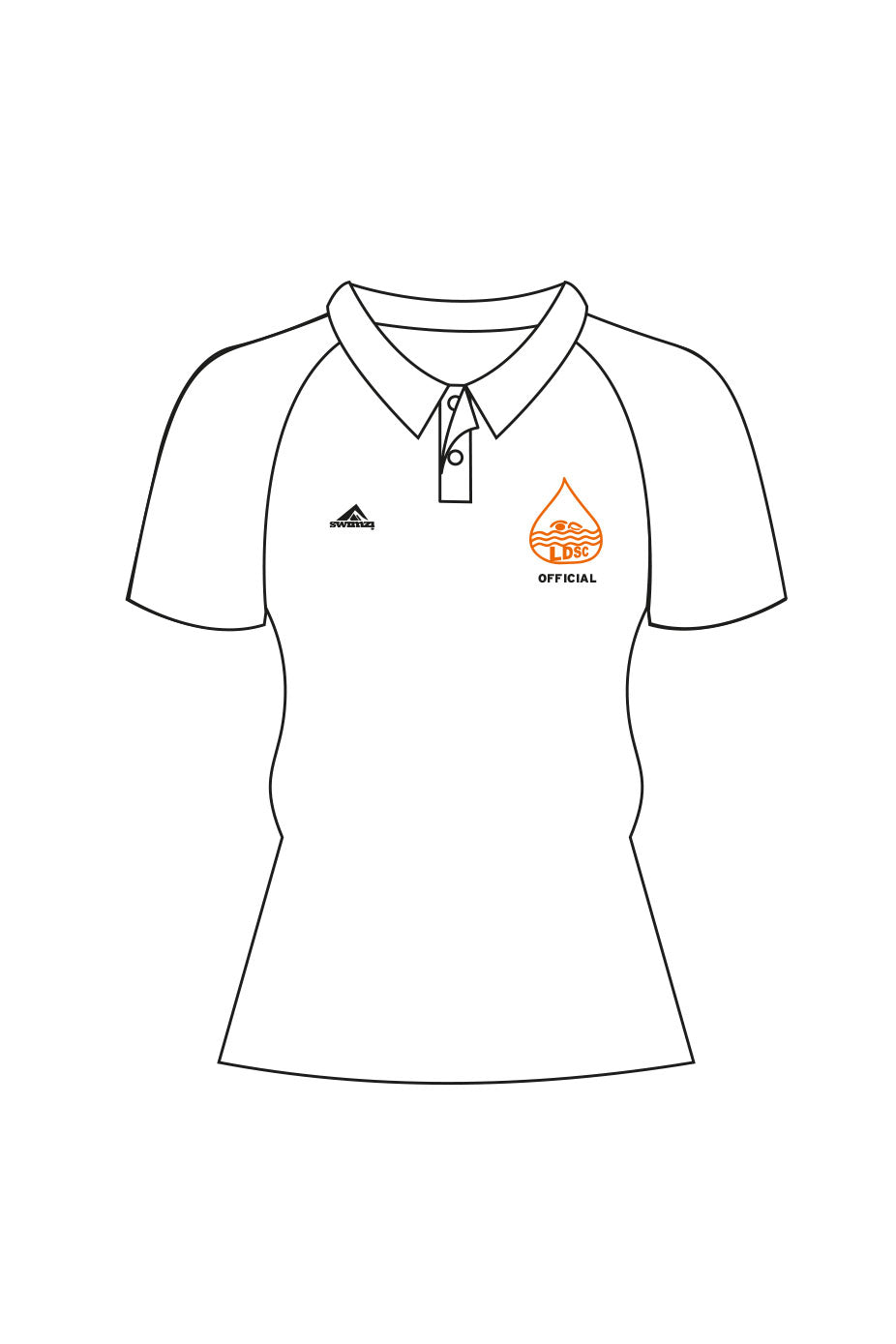 Leiston & District SC Adult Female Officials Shirt - Cotton image 0