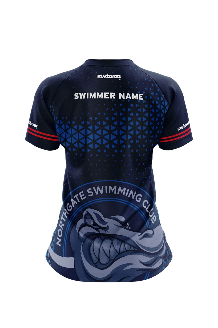 Northgate Swimming Club Adult Female Club Shirt - V-Neck image 1