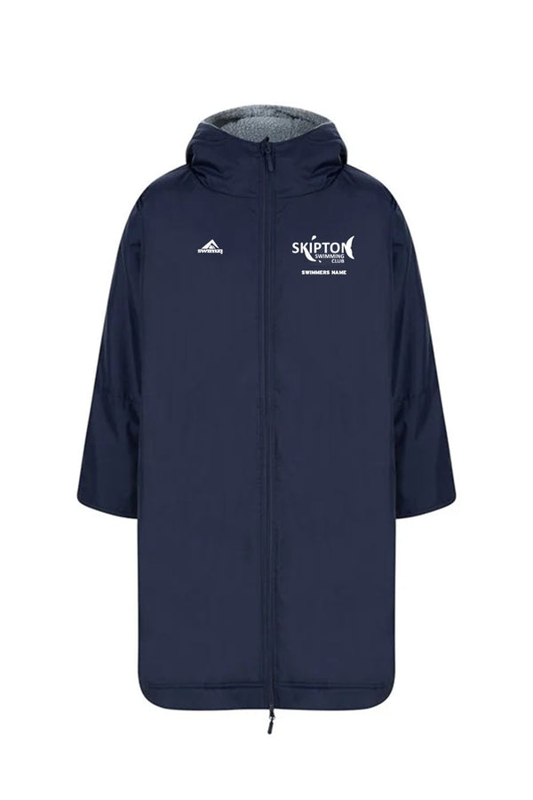 Skipton SC Adult Unisex Swimzi Team Robe - Navy image 0