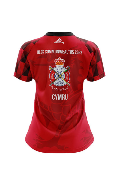 RLSS Wales Lifesaving Team Adult Female Team Supporter Shirt - V-Neck image 1
