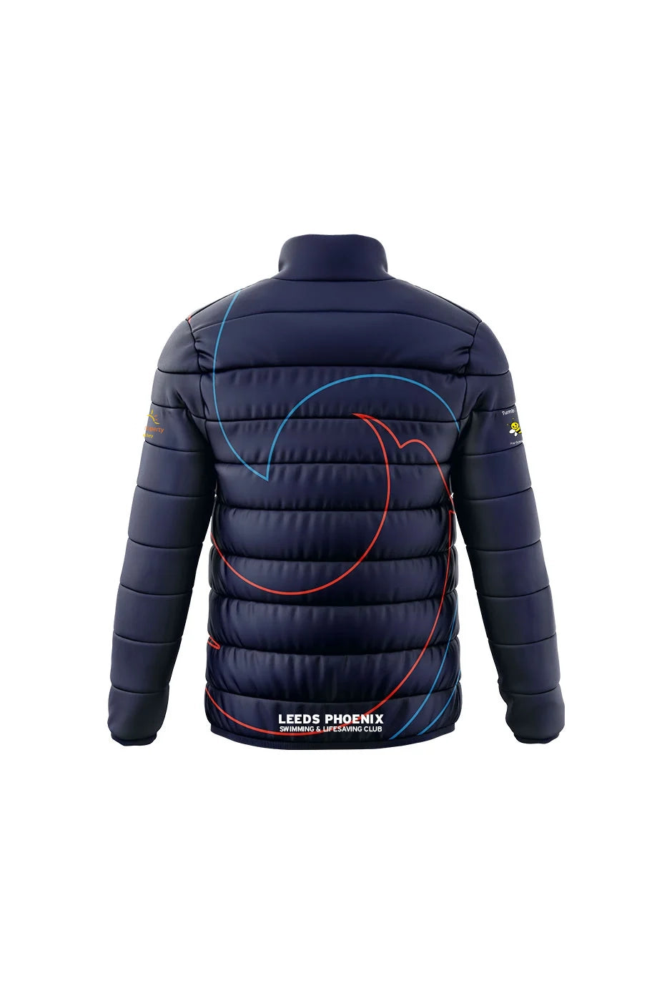 Leeds Phoenix Swimming & Lifesaving Club Adult Unisex Padded Jacket image 1