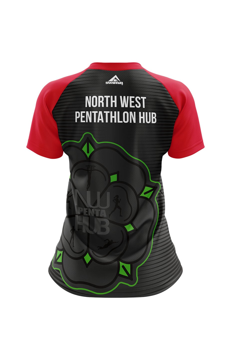 North West Pentathlon Hub Adult Female Club Shirt - V-Neck - Opt2 image 1