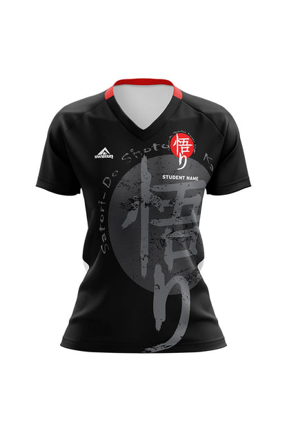 Satori-Do Karate Club Kids Female Club Shirt - V-Neck - Opt 2 image 0