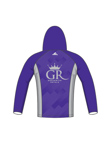 Greenwich Royals SC Adult Unisex Zipped Performance Hoodie image 1