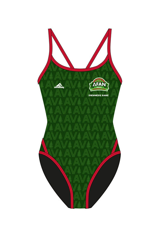 Afan Valley SC Adult Female Thinstrap Swimsuit image 0