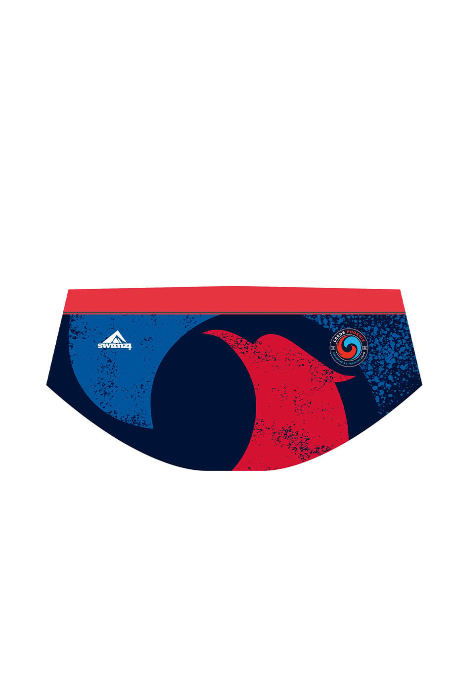 Leeds Phoenix Swimming & Lifesaving Club Adult Male 12cm Swim Trunks image 1