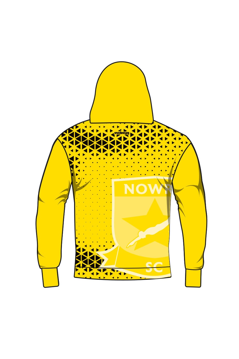 Nowra Swimming Club Adult Unisex Pullover Performance Hoodie image 1