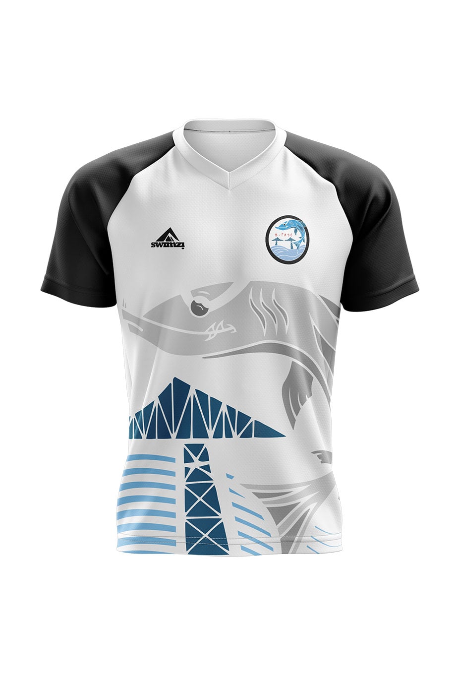 Borocuda Teesside ASC Adult Unisex Club Shirt - V-Neck image 0