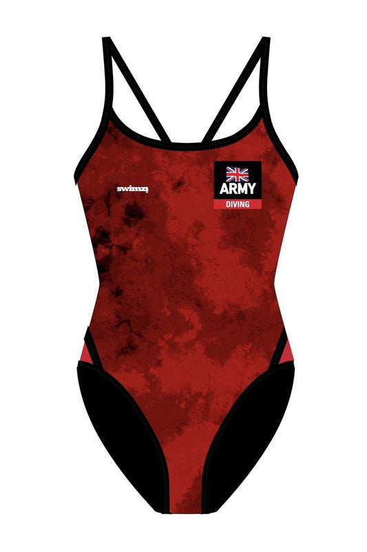 Army Swimming & Triathlon Adult Female Diving Thinstrap Swimsuit image 0