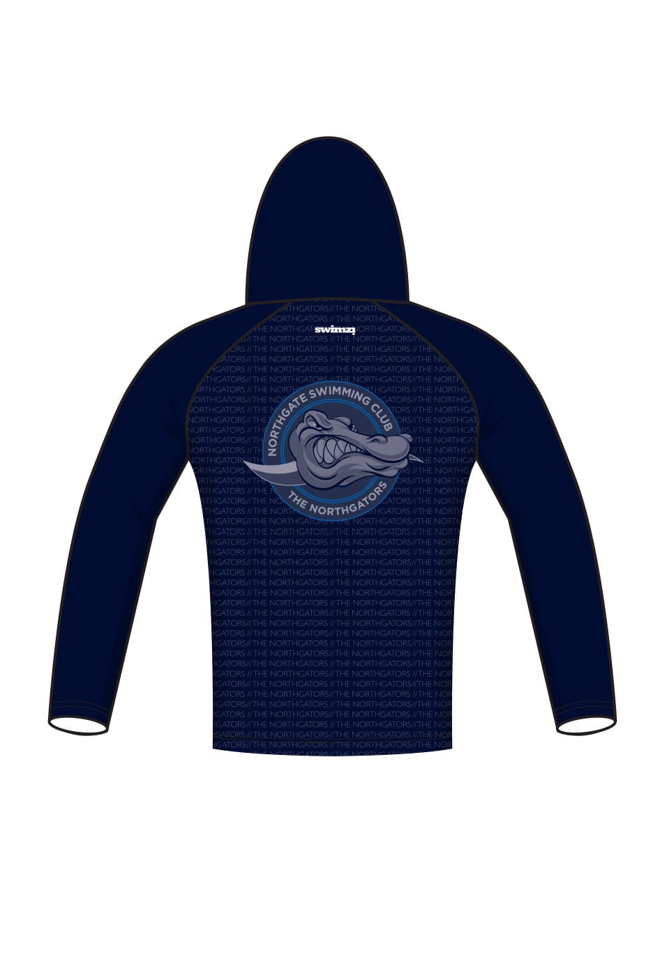Northgate Swimming Club Adult Unisex Winter Pullover Performance Hoodie image 1