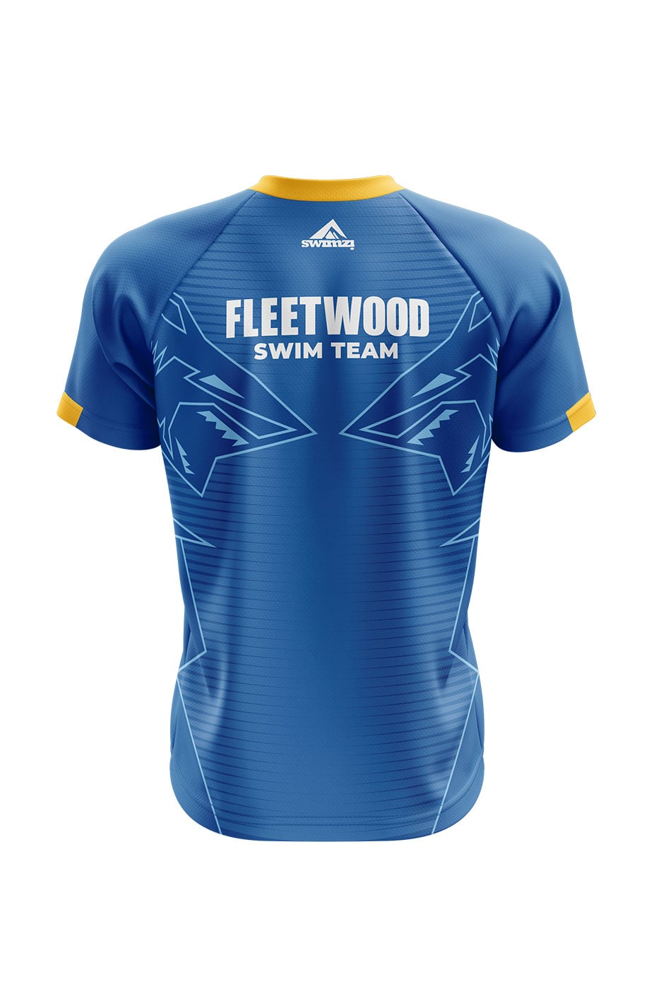 Fleetwood SC Adult Unisex Swim Team Club Shirt - V-Neck image 1