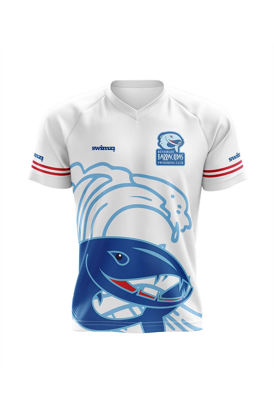 Beverley Barracudas SC Adult Unisex Volunteer/Supporter shirt - V-Neck image 0