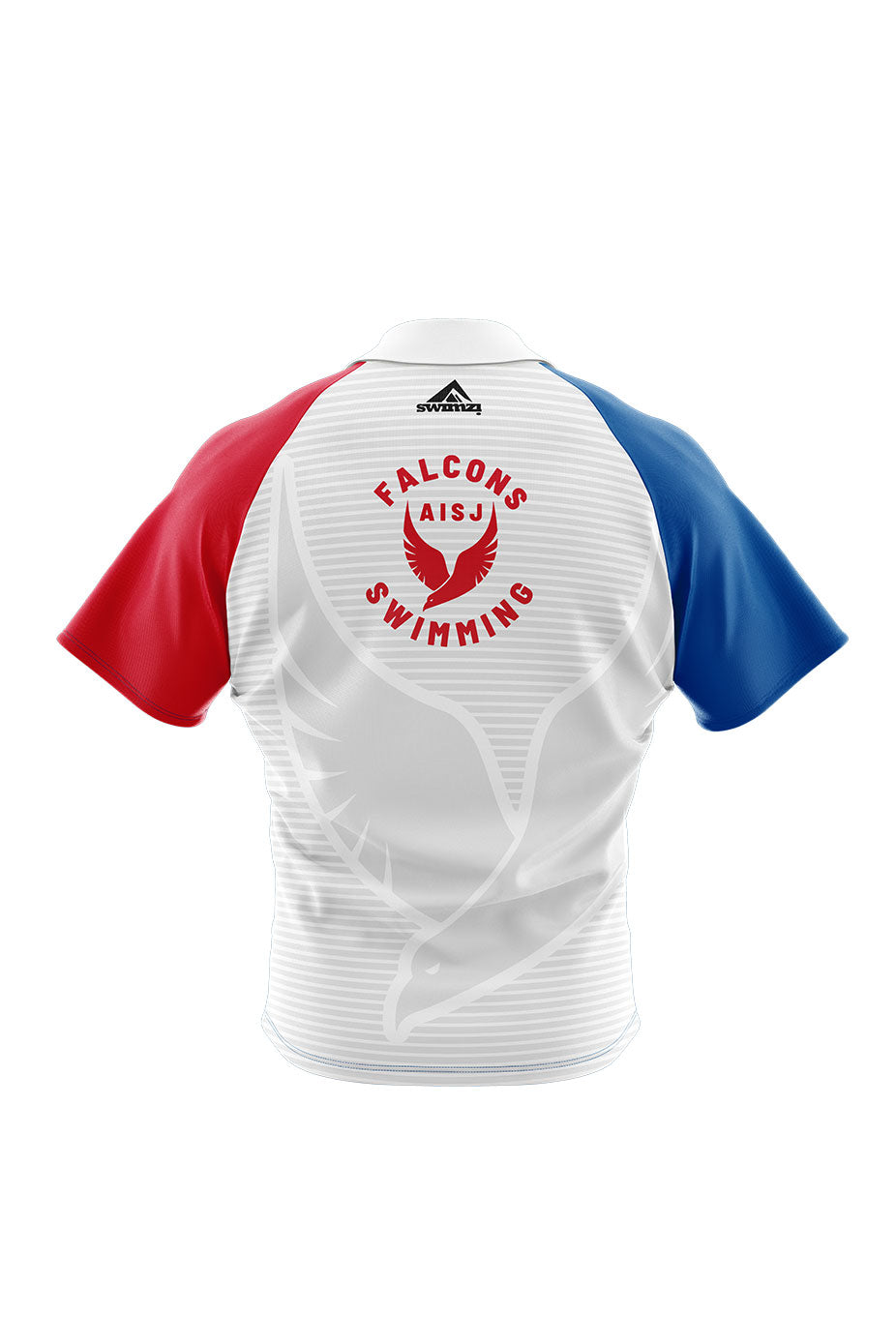 American International School of Jeddah Adult Unisex Swimming Coach Shirt - Polo Neck image 1