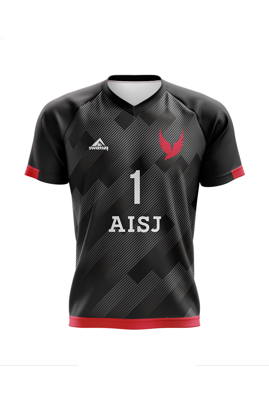 American International School of Jeddah Adult Unisex Goalkeeper Shirt - V-Neck image 0
