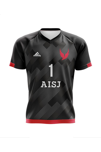 American International School of Jeddah Adult Unisex Goalkeeper Shirt - V-Neck image 0
