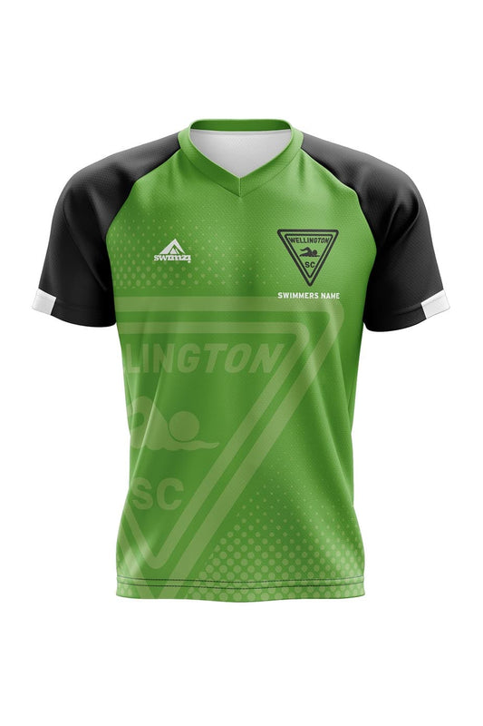 Wellington Telford SC Kids Unisex Club Shirt - V-Neck image 0