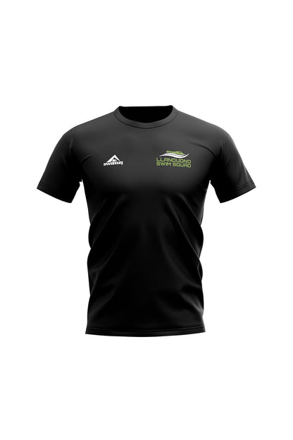 Llandudno Swim Squad Kids Unisex Cotton Shirt - Crew Neck image 0