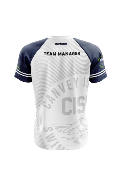 Canvey Island SC Adult Unisex Club Shirt - V-Neck - Team Manager image 1