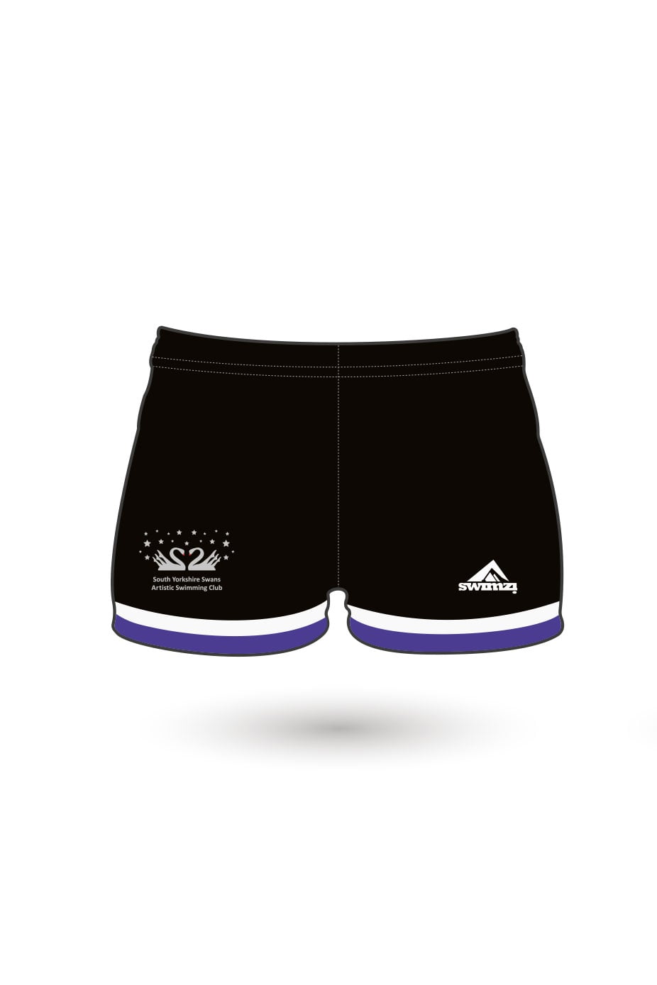 South Yorkshire Swans Artistic Swimming Club Adult Female Hotpants image 0