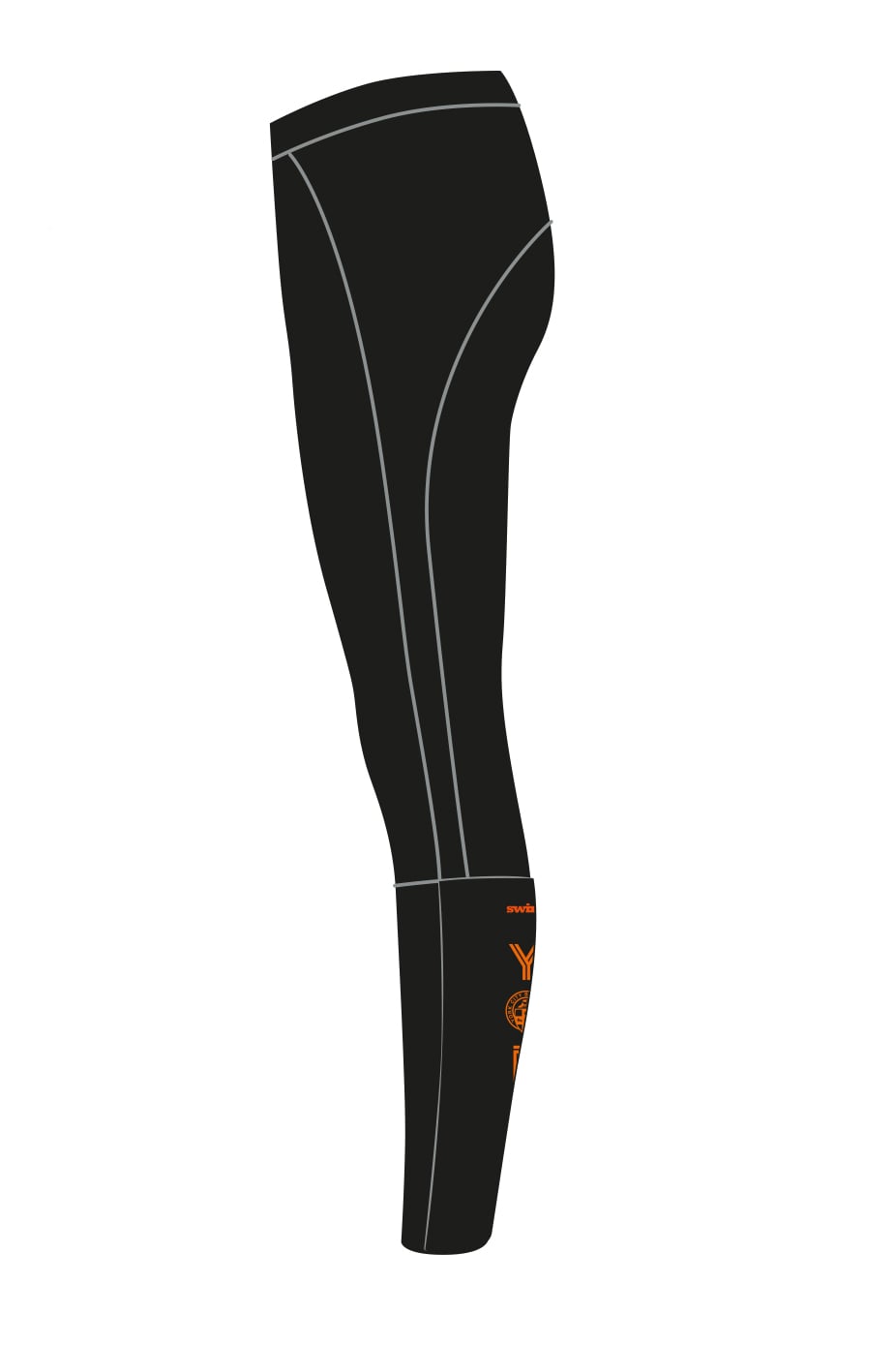 York City Baths Club Adult Male Compression Leggings image 2