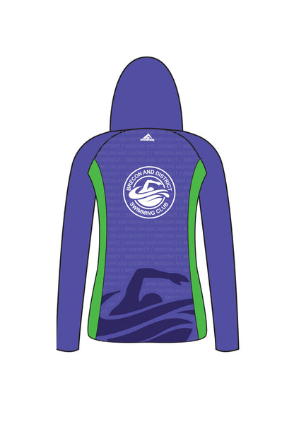 Brecon & District SC Adult Female Zipped Performance Hoodie image 1