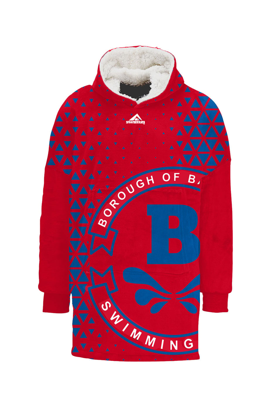 Borough of Barnsley SC Adult Unisex Team Sherpa Hoodie image 0