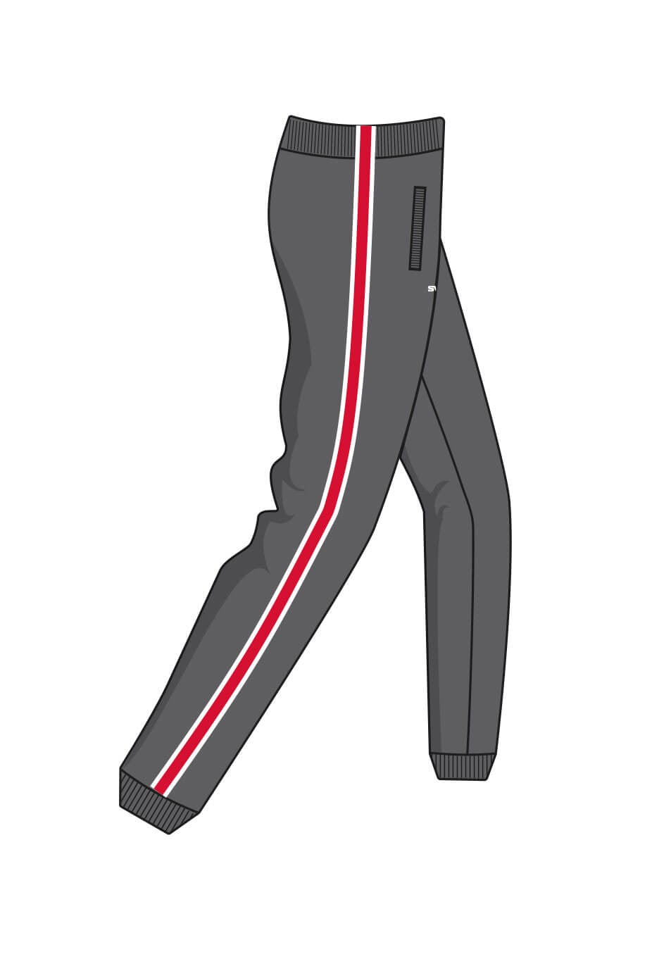 Redhill & Reigate SC Adult Male Slim Fit Sweatpants image 1
