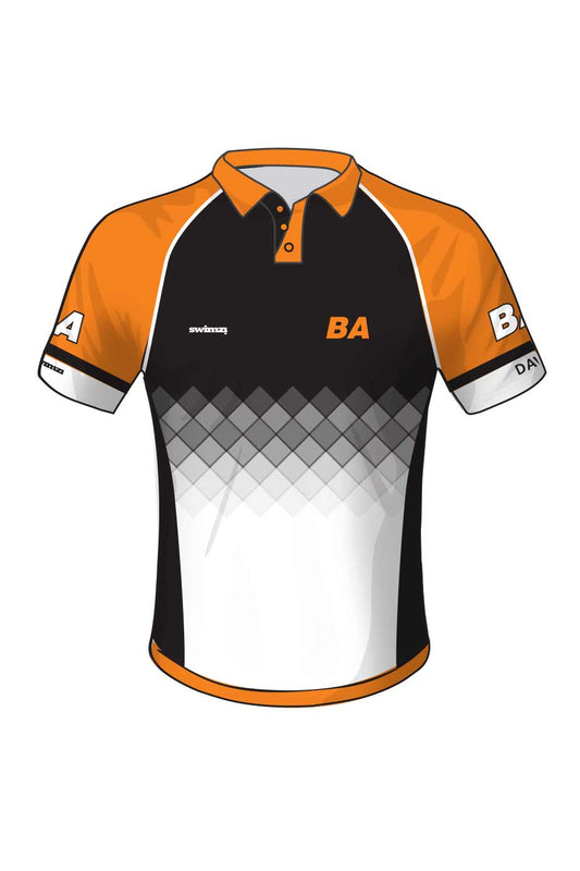 Blackpool Aquatics SC Adult Unisex Polyester Club Shirt - Polo Neck image 0