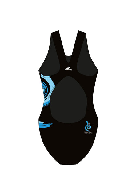Corby Steel Diving Club Adult Female Broadstrap Swimsuit image 1