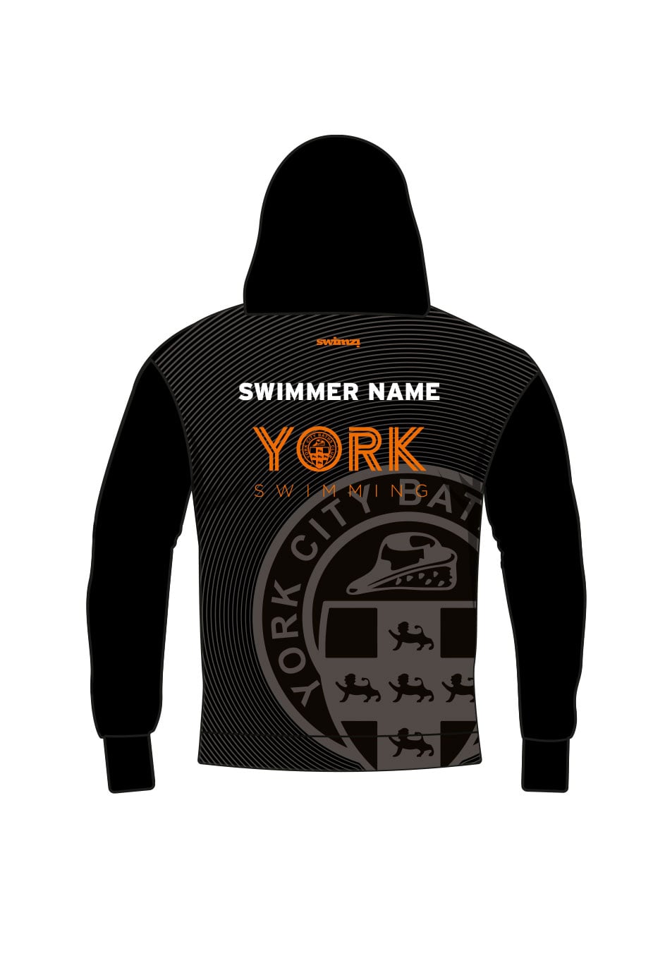 York City Baths Club Adult Unisex Pullover Performance Hoodie image 1