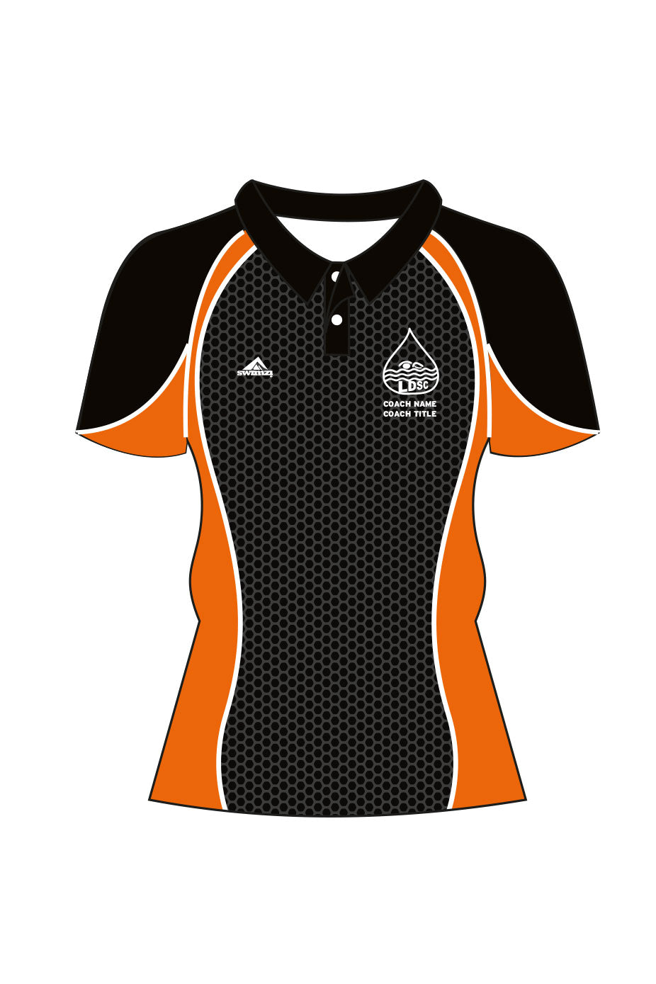 Leiston & District SC Adult Female Coach Shirt - Polo Neck image 0
