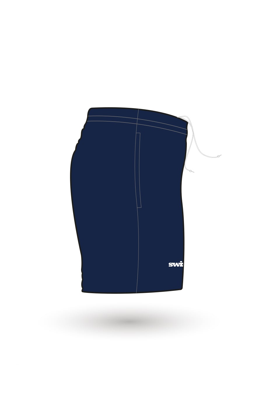 Herne Bay SC Adult Unisex Polyester Sport Shorts image 1